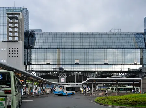 Kyoto Station from outside